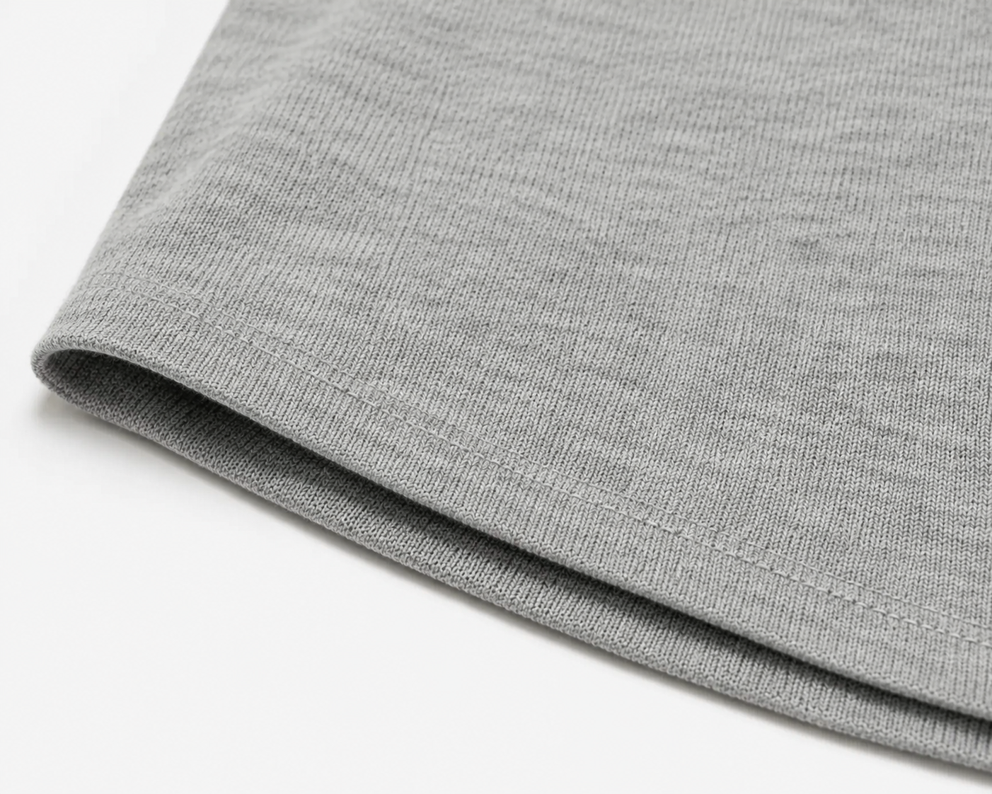 Signature 3/4 Sleeve Knit Polo — Grey